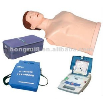 HR / AED99D + AED Simulator und CPR Manikinset